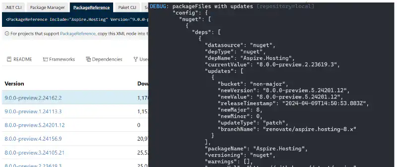 Featured image of post Configure Renovate to update preview versions of NuGet packages