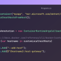 Make containers aware of custom local domains on the host machine using .NET Aspire