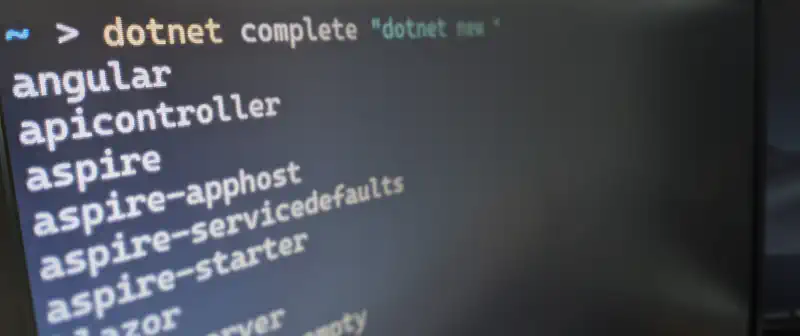 Featured image of post Enable tab completion for the .NET CLI in your terminal