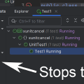 Handle cancellation in tests with xUnit.net v3
