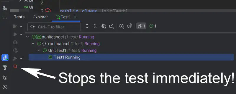 Featured image of post Handle cancellation in tests with xUnit.net v3