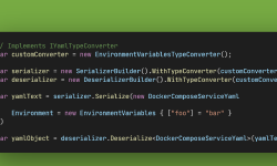 Featured image of post Convert complex YAML to .NET types with custom YamlDotNet type converters