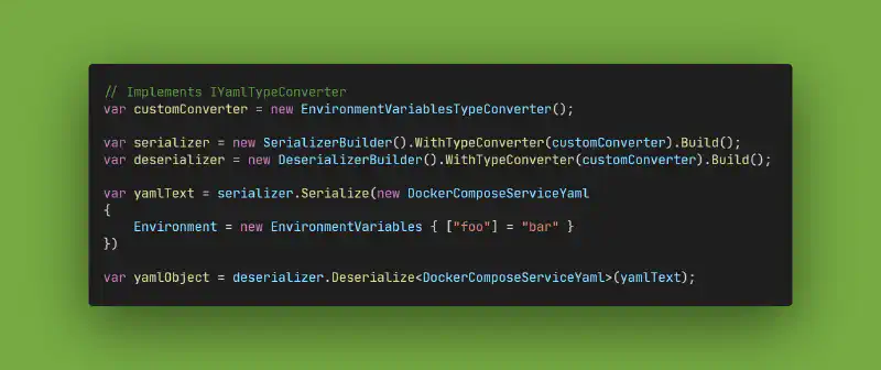 Featured image of post Convert complex YAML to .NET types with custom YamlDotNet type converters